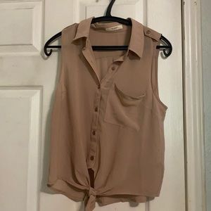 Nude tank top, only worn once!